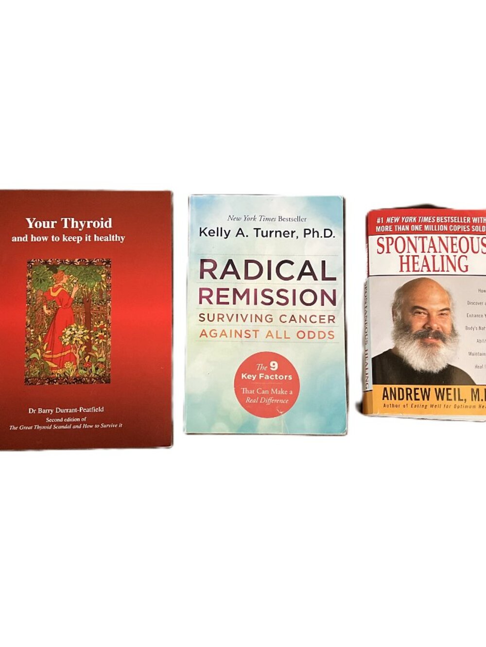 3-Book Bundle: Your Thyroid, Radical Remission, and Spontaneous Healing